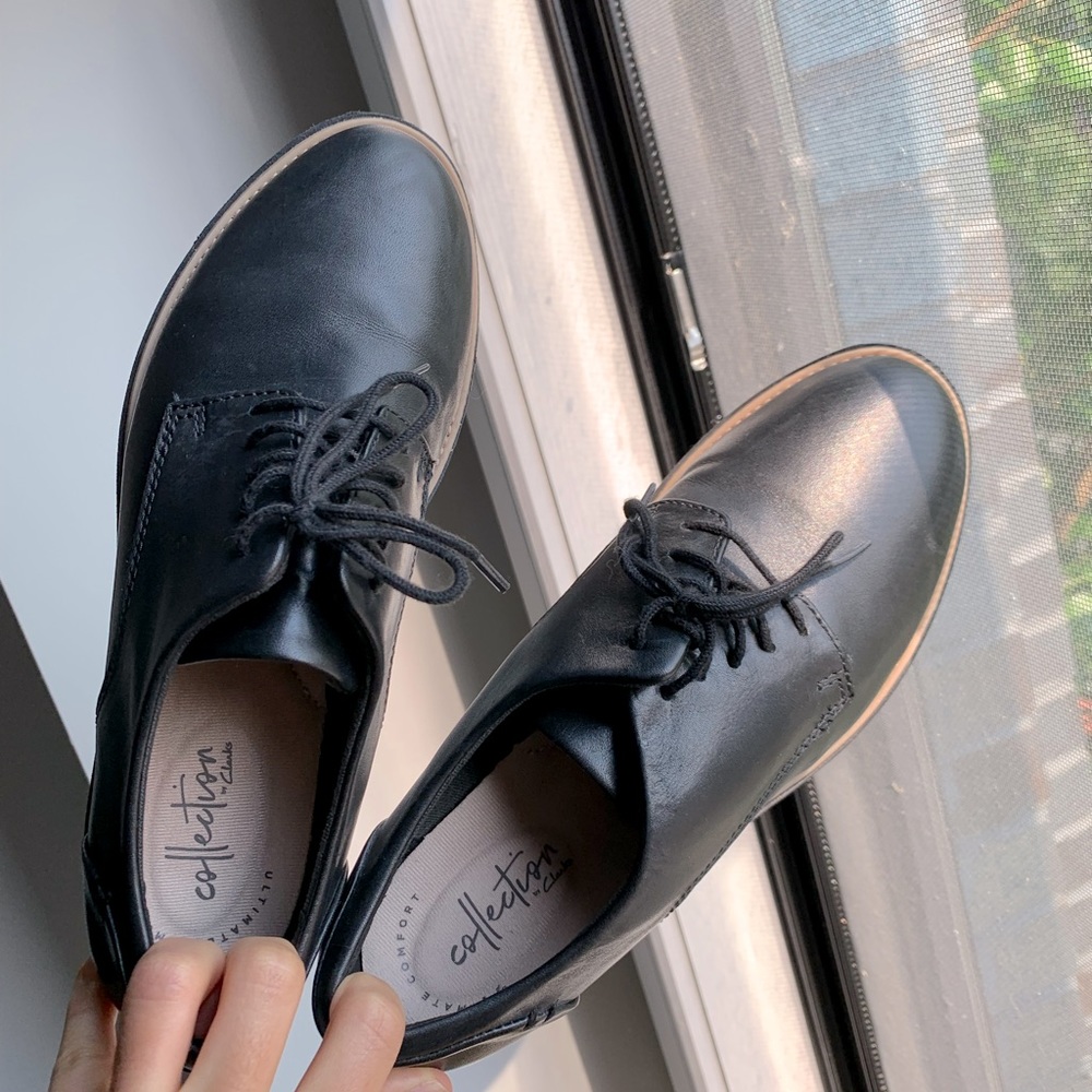 Clarks casual oxfords
